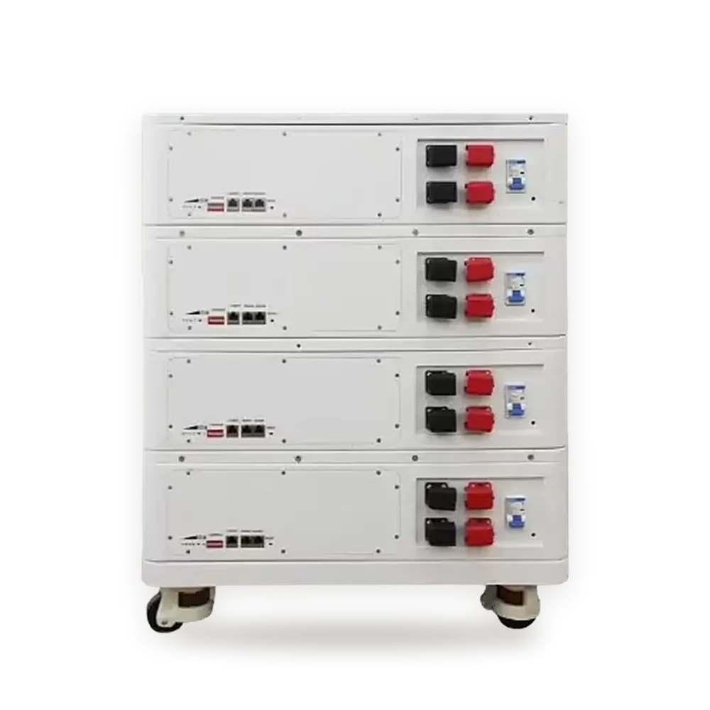 UNIV FlexiStack Batteriespeicher – 4 Module frontal